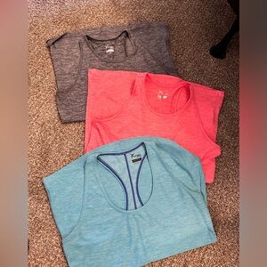 Set of Three Workout Tanks